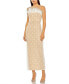 ფოტო #3 პროდუქტის Women's Embellished Strapless Column Dress