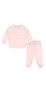 Фото #6 товара Baby Girls Baby Long Sleeve Top and Pant Fleece Pajamas, 2-piece