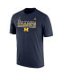 Фото #2 товара Men's Brand Navy Michigan Wolverines College Football Playoff 2023 National Champions Performance T-shirt