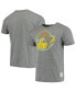 Фото #1 товара Men's Heathered Gray UCLA Bruins Vintage-Inspired Logo Tri-Blend T-shirt