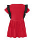 ფოტო #3 პროდუქტის Girls Toddler Red Georgia Bulldogs Too Cute Tri-Blend Dress