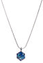 Фото #2 товара Timeless necklace Cube 8D2Y Bermuda Blue