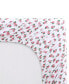 Фото #6 товара Teeny Tiny Roses Cotton Percale 4 Piece Sheet Set, Full