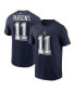 Фото #1 товара Men's Micah Parsons Navy Dallas Cowboys Player Name and Number T-shirt