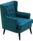 Elle Décor Celeste Tufted Velvet Accent Chair