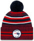 Фото #2 товара New Era ONF19 New England Patriots Sport Knit Hat Blue Red