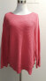Фото #1 товара Charter Club Women's Scoop Neck Sweater Embellished Button Hem Pink XS