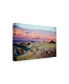 Фото #2 товара American School Sunrise at Zabriskie Point Canvas Art - 20" x 25"