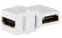 Фото #3 товара ShiverPeaks Basic-S, Angled, White, HDMI, HDMI, Female, Female