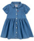 ფოტო #1 პროდუქტის Toddler Girls Cotton Bubble-Sleeve Shirtdress