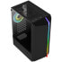 Фото #2 товара Aerocool Bionic v2 Midi-Tower, RGB, Tempered Glass - schwarz