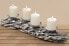 Фото #4 товара Kerzenhalter für 4 Kerzen grau 55 cm