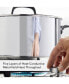 5-Ply Clad Stainless Steel 8 Quart Stockpot with Lid