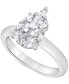 ფოტო #1 პროდუქტის Certified Lab Grown Diamond Pear Solitaire Engagement Ring (5 ct. t.w.) in 14k Gold