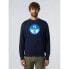 NORTH SAILS Basic Logo sweater Синий, L - фото #2