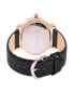 Фото #2 товара Часы и аксессуары ewatchfactory женские наручные часы Disney Cruella Vintage Inspired с черным кожаным ремешком 38 мм
