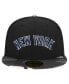 Фото #4 товара Men's Black New York Yankees Metallic Camo 59FIFTY Fitted Hat