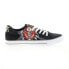 Фото #1 товара Ed Hardy Brooks EH9054L Mens Black Canvas Lace Up Lifestyle Sneakers Shoes 9