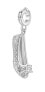 Фото #1 товара Silver pendant Ballerina Storie RZ036R