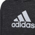 Толстовка с капюшоном детская Adidas Future Badge Чёрный