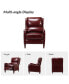 Фото #41 товара Leather Pushback Recliner chair with Adjustable Backrest for Livingroom