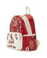 Фото #3 товара Men's and Women's St. Louis Cardinals Floral Mini Backpack