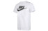 Фото #3 товара Футболка Nike Sportswear с логотипом белого цвета для мужчин