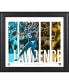 Фото #1 товара Trevor Lawrence Jacksonville Jaguars Framed 15" x 17" Player Panel Collage