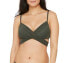 La Blanca 264089 Women Island Goddess Wrap Underwire Push Up Top Swimwear Size 0