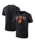Фото #2 товара Men's Black USC Trojans Campus T-shirt