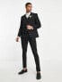 Noak 'Camden' skinny premium fabric suit jacket in black with stretch