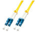 Lindy Fibre Optic Cable LC/LC 1m - 1 m - OS2 - LC - LC