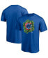 Фото #2 товара Men's Royal Chicago Cubs Team Logo Hometown T-shirt