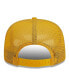 Фото #4 товара Men's White, Gold Pittsburgh Steelers Banger 9FIFTY Trucker Snapback Hat