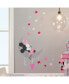 Фото #2 товара Disney Baby Minnie Mouse Pink/Gray Celestial Wall Decals by Lambs & Ivy