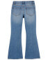 Фото #9 товара Kid High-Rise Split Hem Iconic Denim Jeans 8