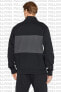 Фото #3 товара Track Suit Fleece Colorblock Full Zip Şardonlu Pamuklu Kalın Eşofman Takımı Siyah