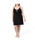 ფოტო #1 პროდუქტის Plus Size Aurora Mesh Nursing Nightgown