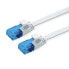 Фото #1 товара ROTRONIC-SECOMP 21992065 - Patchkabel Cat.6a UTP extra-flach weiss 5 m - Cable - Network