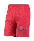 Men's Red, Navy Boston Red Sox Meter T-shirt and Shorts Sleep Set