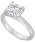 ფოტო #1 პროდუქტის Certified Lab Grown Diamond Princess-Cut Solitaire Engagement Ring (5 ct. t.w.) in 14k Gold