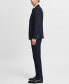 ფოტო #6 პროდუქტის Men's Stretch Fabric Slim-Fit Suit Pants