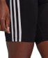 ფოტო #4 პროდუქტის Women's 3-Stripe Bike Shorts