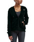 ფოტო #3 პროდუქტის Women's French Terry Zip-Front Hoodie