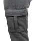 Women's Heavyweight Loose Fit Fleece-Lined Cargo Jogger Pants-4PK