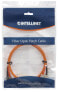 Intellinet Fiber Optic Patch Cable - OM2 - ST/SC - 1m - Orange - Duplex - Multimode - 50/125 µm - LSZH - Fibre - Lifetime Warranty - Polybag - 1 m - OM2 - ST - SC
