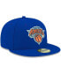 ფოტო #3 პროდუქტის Men's New York Knicks Official Team Color 59FIFTY Fitted Cap