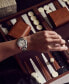 ფოტო #10 პროდუქტის Men's Classic Jet Star Stainless Steel Bracelet Watch 40mm Gift Set