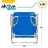 Фото #7 товара Складное кресло AKTIVE Fixed Folding Chair Aluminium 55x34x71 см с ручкой