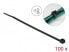 Фото #3 товара Delock 19187 - Parallel entry cable tie - Polyamide - Black - 3.6 cm - 15 cm - 3.6 mm